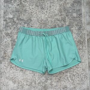 Under Armour Women's Teal Athletic Shorts